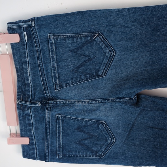 Mother Denim The Looker Ankle Fray Jeans Size 28
